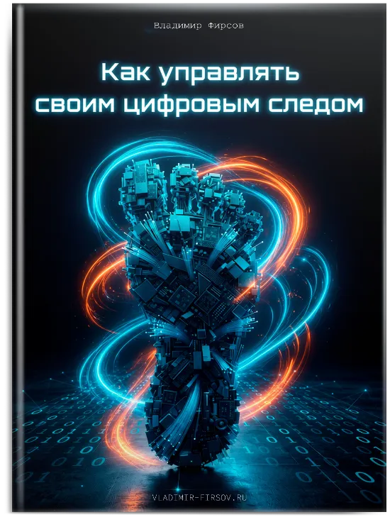 Обложка PDF-руководства «Как управлять своим цифровым следом»