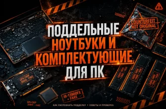 фейковые комплектующие ПК