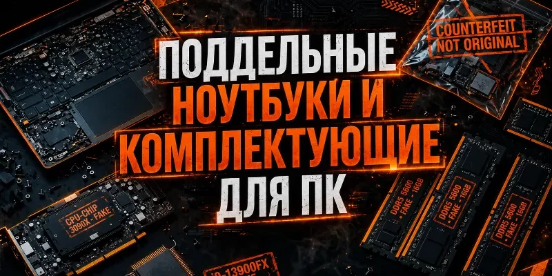 фейковые комплектующие ПК