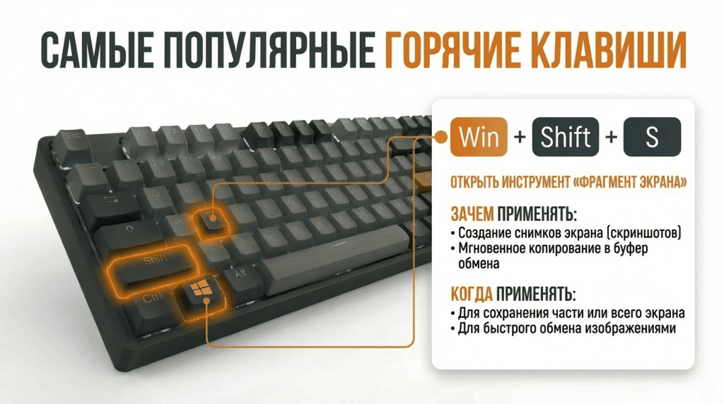 Горячие клавиши Windows: Руководство по повышению продуктивности