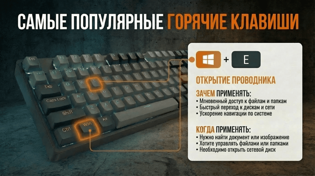 Горячие клавиши Windows: Руководство по повышению продуктивности
