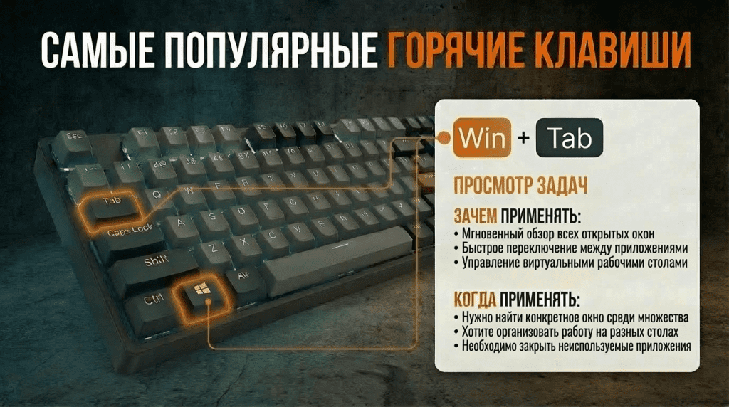 Горячие клавиши Windows: Руководство по повышению продуктивности